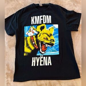 KMFDM Hyena band t shirt 2022